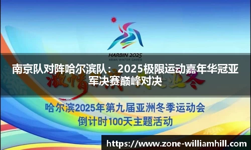 南京队对阵哈尔滨队:2025极限运动嘉年华冠亚军决赛巅峰对决